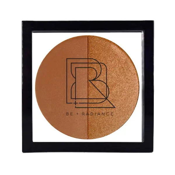 SET+GLOW : Poudre + Enlumineur aux Probiotiques - BE+RADIANCE N°60