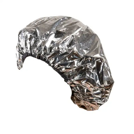 Bonnet Auto chauffant Cheveux bouclés afro peu poreux Couleur Aluminium