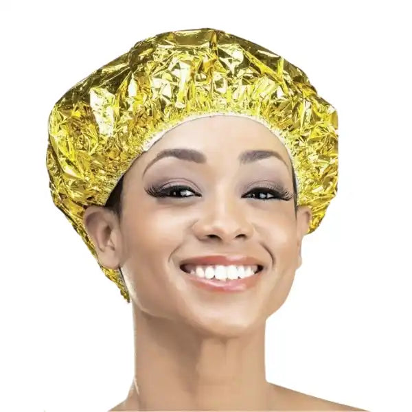 Bonnet auto-chauffant Large Cheveux Doré Cap Qfitt