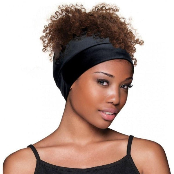 bonnet pour coiffure ananas cheveux bouclés, protection des boucles la nuit