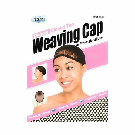 Weaving Cap Bonnet filet pour tissage Noir