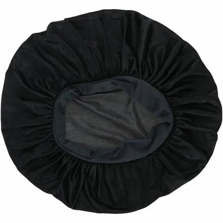 Bonnet Satin Noir pour proteger les cheveux afro la nuit sur Diouda