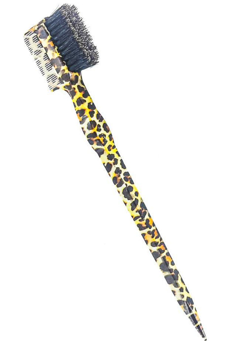 Brosse pour Baby Hair Evolve Triple Edge Styler motif panthère