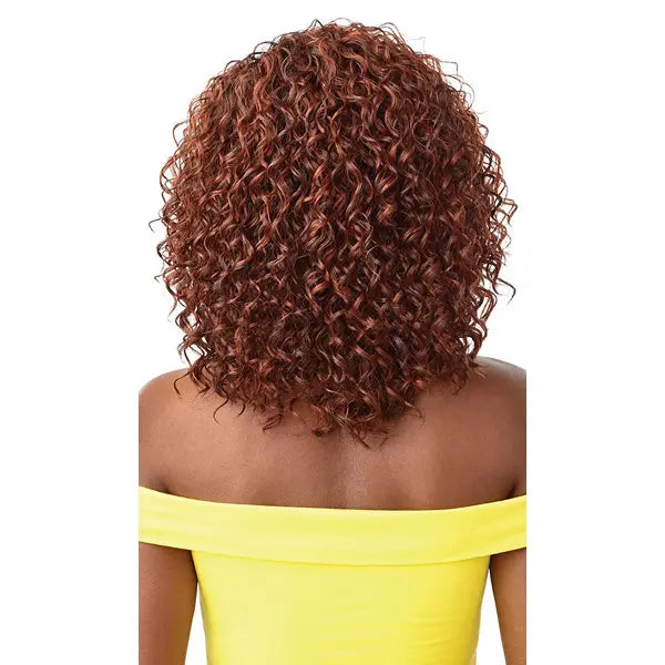 Tropical Tendrils Perruque Converti Cap Outré  DR2 Ginger Brown