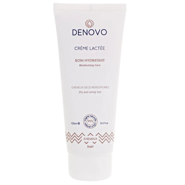 denovo crème lactée, soin hydratant pour cheveux secs