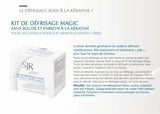 Kit de défrisage magic Sans soude - Enrichi à la kératine Pour les cheveux crépus ou très frisés