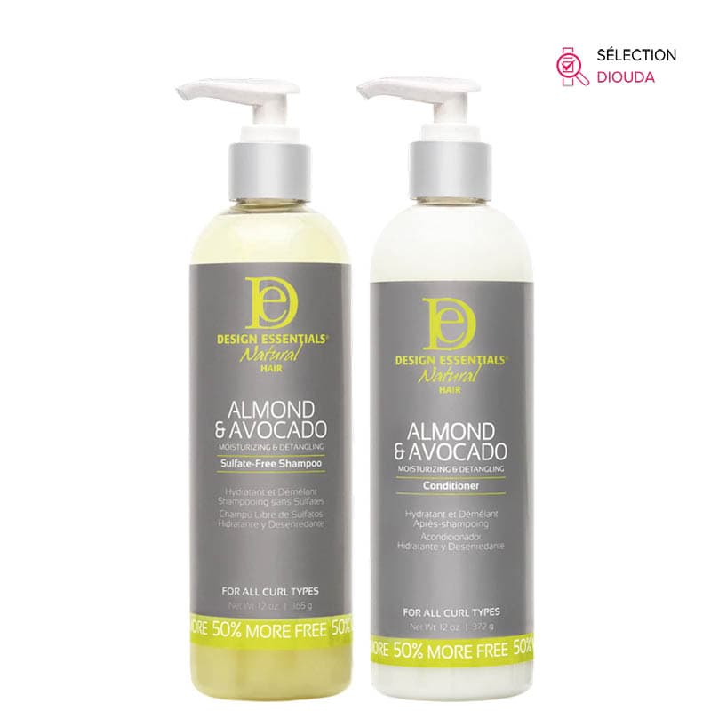 Programme Duo Design Essentials Natural : shampoing + après-shampoing