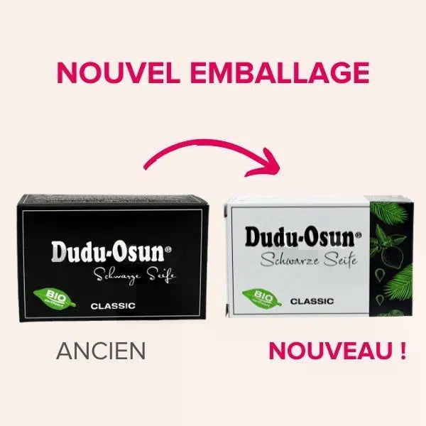 Dudu Osun, pain de savon noir classic bio et naturel. 150gr