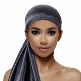 Foulard Cheveux Noir Silky Wrap Scarf Evolve 6640