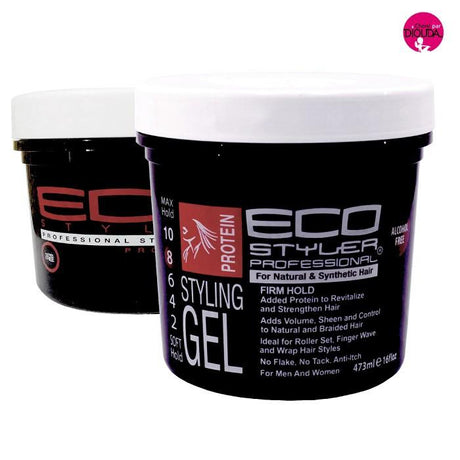 Gel coiffant Eco Styler Protein Styling Gel - Gel coiffant - diouda