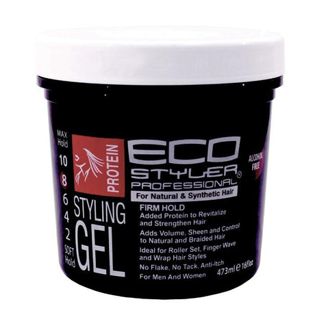 Gel coiffant Eco Styler Protein Styling Gel - Gel coiffant - diouda