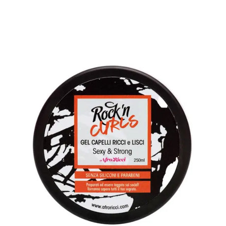 afro ricci Gel Coiffant Fixation Forte pour cheveux bouclés Rock n Curls