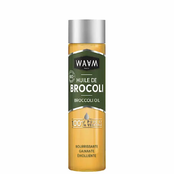 WAAM Huile végétale pure de Brocoli Nourrissant Gainante Emolliente 100 ml