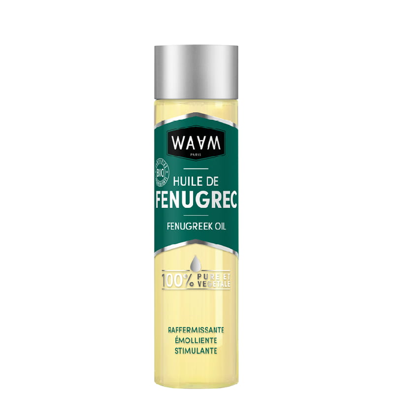 huile pure fenugrec bio, marque waam