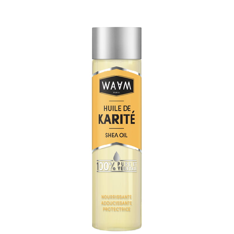 huile karite pure et vegetale, marque waam