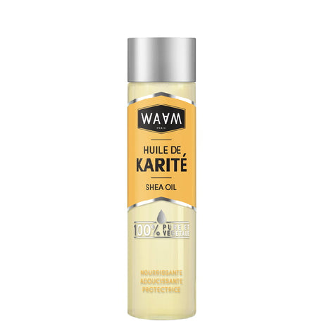 huile karite pure et vegetale, marque waam