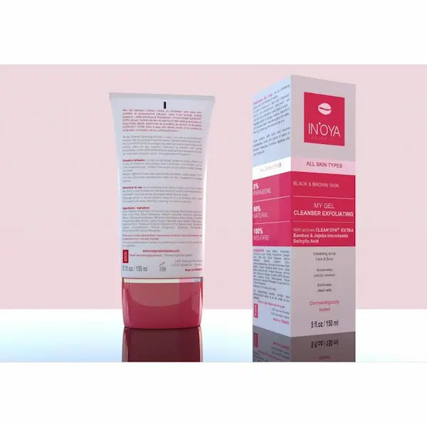 IN'OYA Gel Nettoyant Exfoliant Gommant CLEAN'OYA