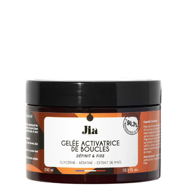 Gelée activatrice de Boucles Jia Paris For My Curls 94% d'ingrédients d'origine naturels