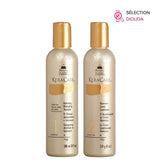 Keracare Hydrating Detangling Shampoo et Humecto Cream Conditioner Duo Hydratant Cheveux abîmés, secs, crépus, frisés, défrisés