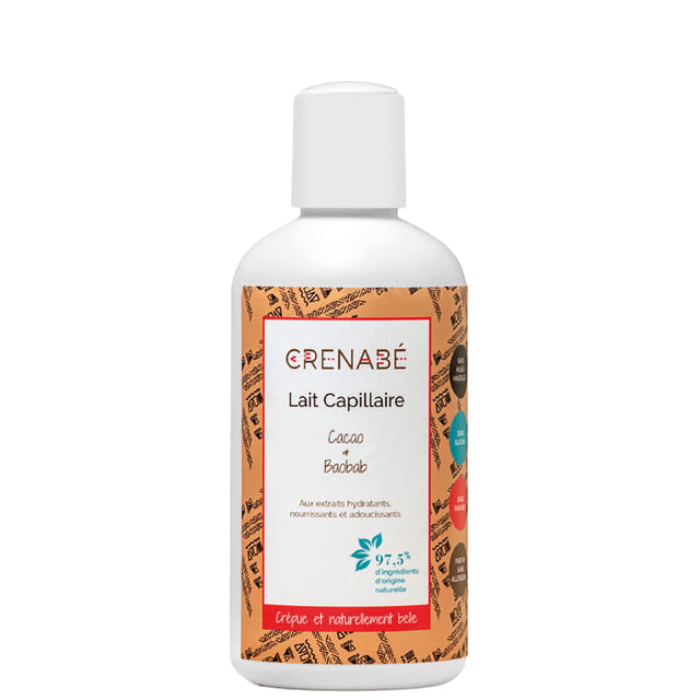 lait capillaire cheveux crepus cacao avocat, marque crenabe