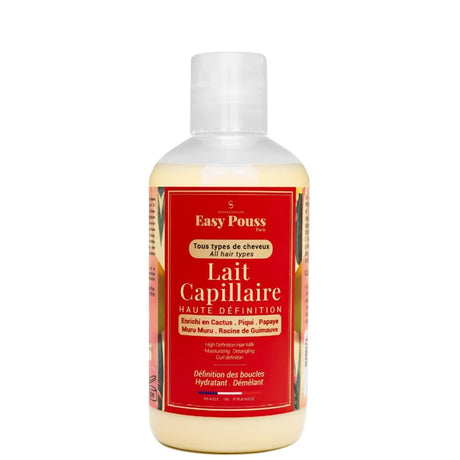 lait capillaire pour cheveux boucles, marque easy pouss