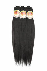 Mèches BRAID 32" 3X pré étirées X-PRESSION Outré Lil Looks Noir Naturel (2) 