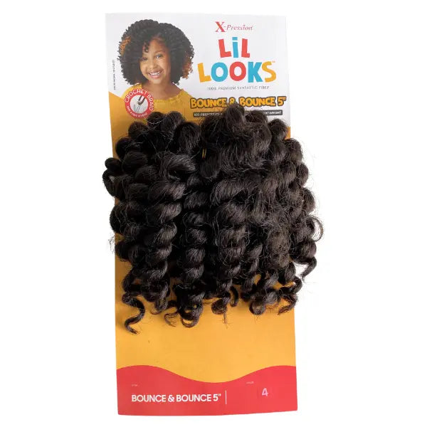 Bounce & Bounce 5 Pouces Mèches X-Pression Lil Looks Outré - Crochet Braids - diouda