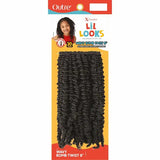 crochets braids twists courts Mèches Outre X-pression Lil Looks WAVY BOMB TWIST