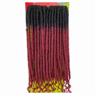 LOCS Mèches X-PRESSION STRAIGHT BAHAMA 18 pouces OM425 bordeaux