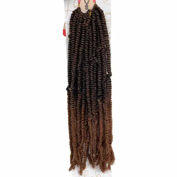 Original Bomb Twist Mèches Crochets Braids X-Pression Outré 18 pouces 2T1B/30