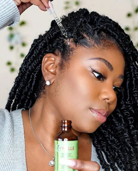 Mielle - Rosemary Mint Scalp & Hair Strengthening Oil huile de croissance au romarin et à la menthe