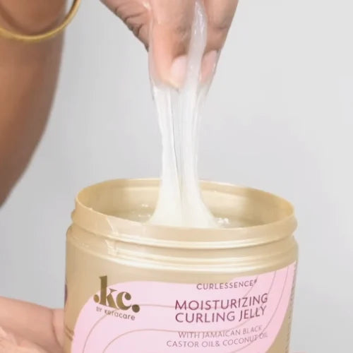 curlessence gelée coiffante hydratante pour cheveux bouclés