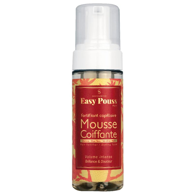 mousse coiffante volume cheveux fins, marque easy pouss