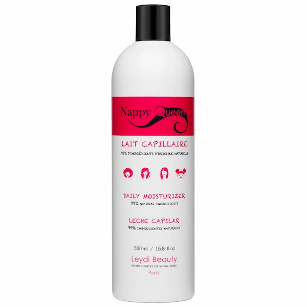 Nappy Queen Lait Capillaire Hydratant quotidien Grand Format 500ml