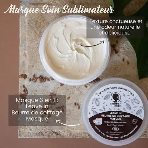 noire ô naturel masque - Soin Sublimateur Bio Réparateur Fortifiant