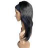 Perruque bandeau Loose body ondulée mi-longue en Natural Black cheveux naturels vierge Outré.