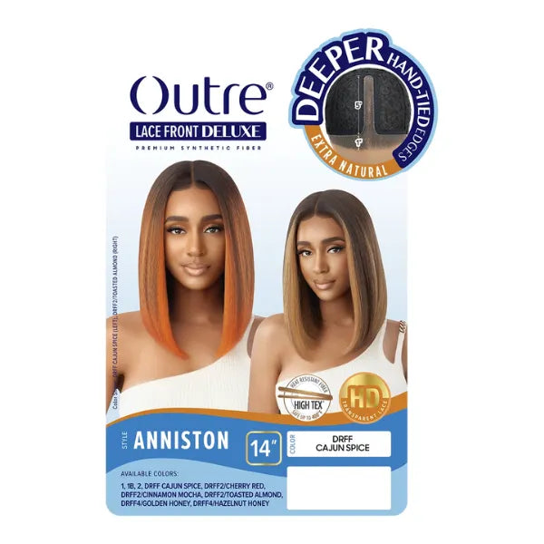 Perruque Lace Front Bob Châtain Anniston - Outré