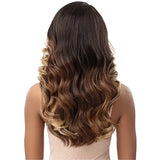 Perruque Lace Front Wig ondulée wavy caramel longue HD transparent couleur DRFF Caramel Mocha Outre 