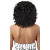 Perruque U-Part Bouclée CURLY TWIST 14 pouces - Outre cheveux semi-naturels vue de dos