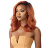 Perruque Lace Front Yaki avec Baby Hair NEESHA 202 Couleur Roux - DR Sienna Copper