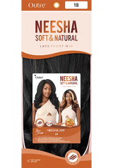 Perruque Wavy yaki noire LACE FRONT WIG Neesha 209 Outré packaging