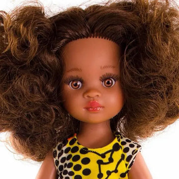 Barbie Ultra Chevelure Tête À Coiffer, Cheveux Bruns Frisés Avec Mè
