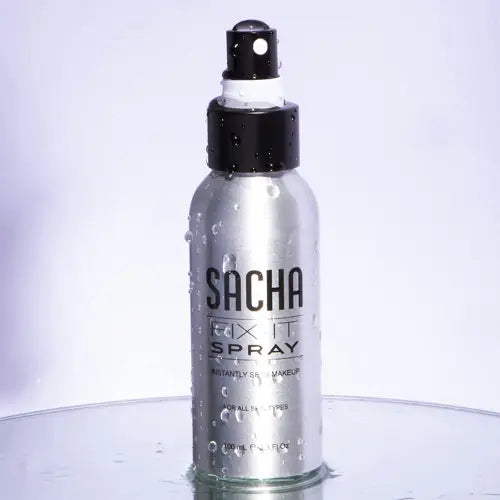 sacha fix it Spray fixateur de maquillage fini dewy