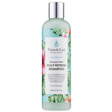 shampoing clarifiant cheveux boucles coconut mint, flora and curl