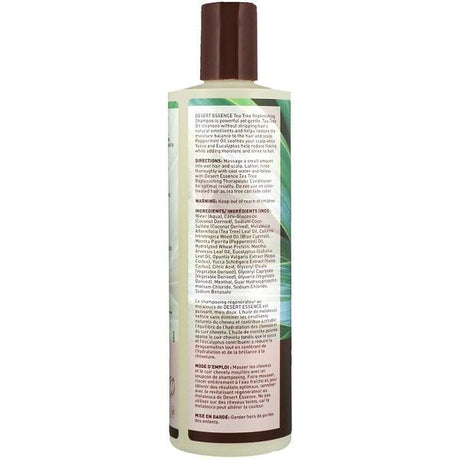 Shampoing Régénérateur au Mélaleuca Tea Tree - Desert Essence 