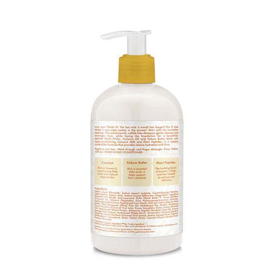 Shampooing Coconut Custard Wash N' Go - Shea Moisture 