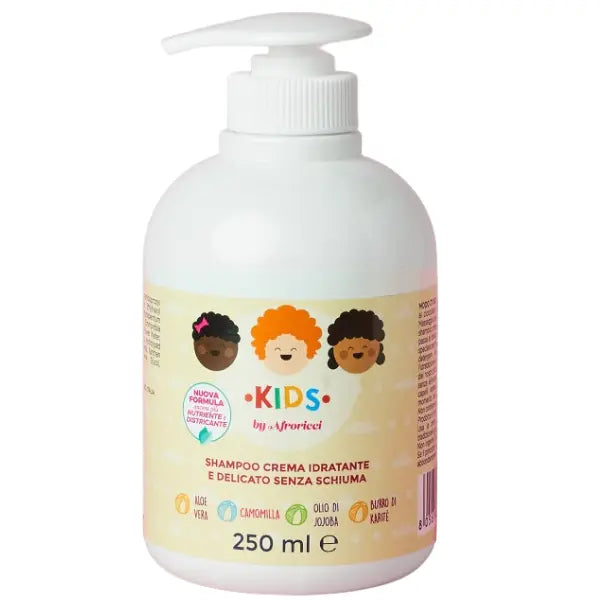 Produits capillaires pour enfants aux cheveux bouclés et afro