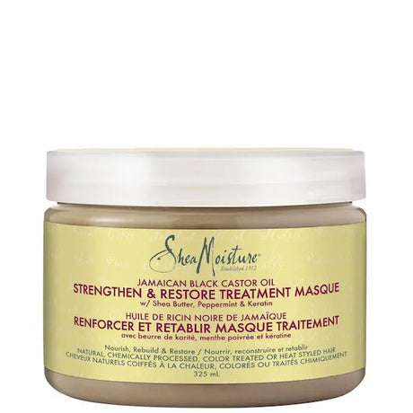 Shea Moisture Jamaican Black Castor Oil - Treatment Masque Revitalisant Strenghten & Restore