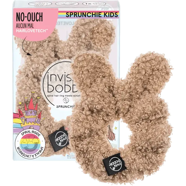 Sprunchie Invisibobble Teddy pour coiffure enfant 