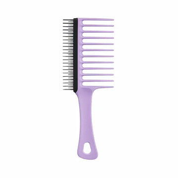 Dww-(noir2 Pices Afro Comb,peigne Afro Dents Larges En Plastique,peigne  Cheveux Boucles,pour Styliser Et Dtacher Cheveux Enchevtrs